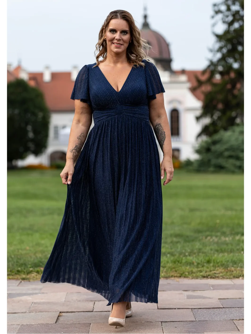 DIANA, Plus Size Estélyiruha, 46-os méret