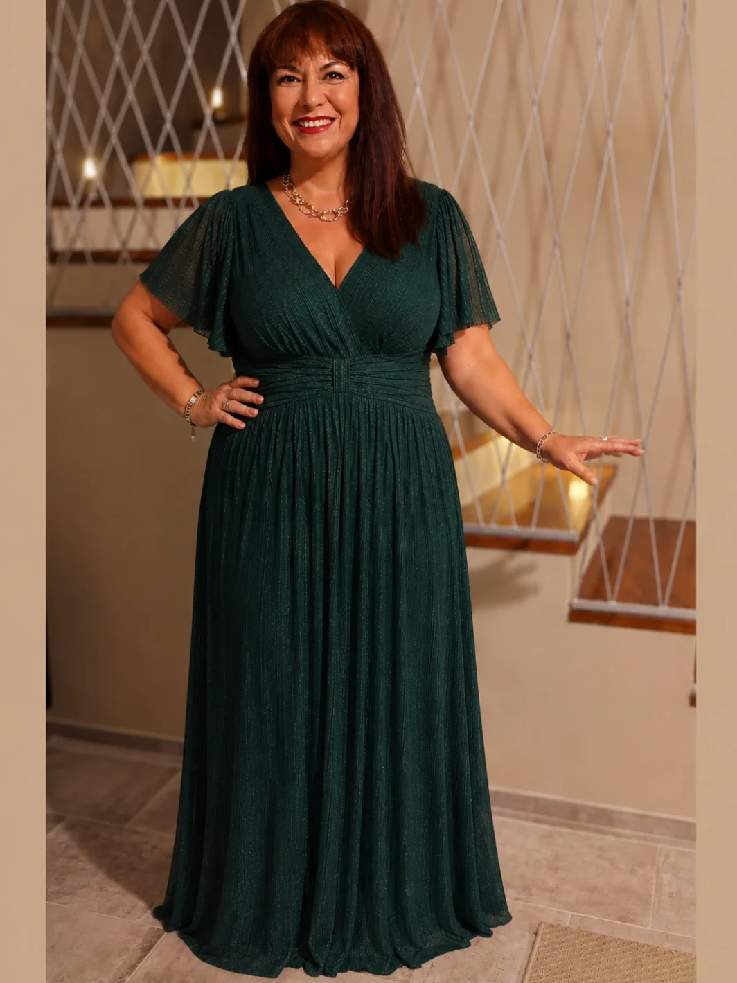 DIANA, Plus Size Estélyiruha, 46-os méretben készleten!